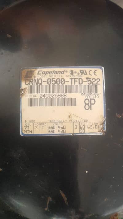Copeland Compressor three phase
