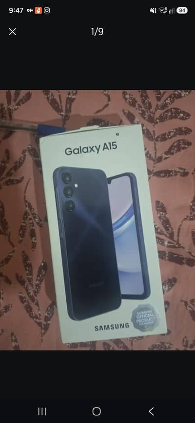 Samsung a15 panel changed urgent sale