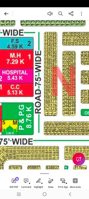 5 Marla 75 feet Plot For Sale In N Block LDA CITY