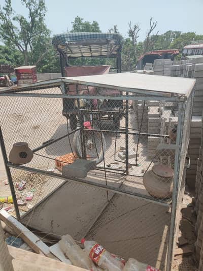 A large size cage for hens parrots birds