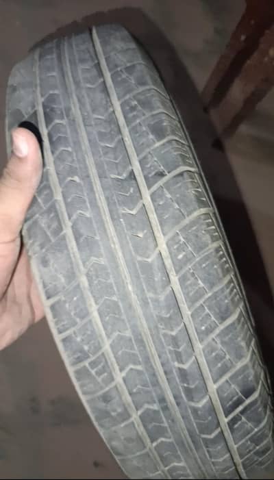 Alto 3 tyres 145/80R13 available  Almost new tyre only 8k driven