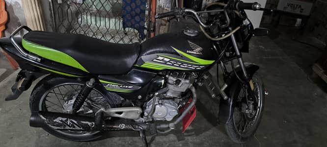honda delux 125 2018 model 108 serial