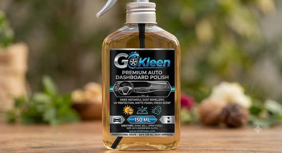 Premium Car Dashboard (500ml) - High Gloss & Protection
