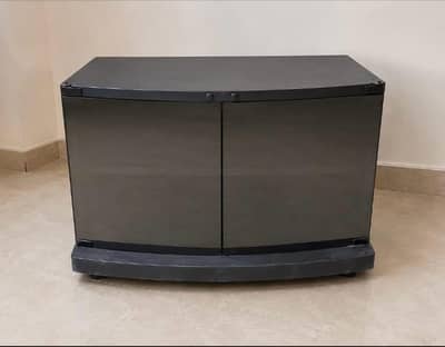 Black TV Stand / Media Cabinet