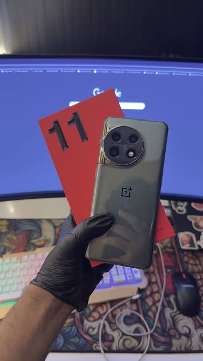 OnePlus 11 5G 16/256GB dual sim Official PTA with genuine box cable