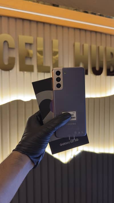 Samsung S21 8/128GB dual Official PTA unused phone with genuine box ca