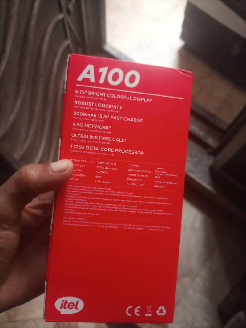 Itel A100 0