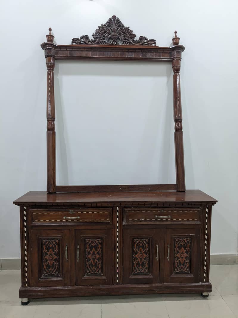 Chinioti Bed Set/2 Side tables/Dressing Table 5
