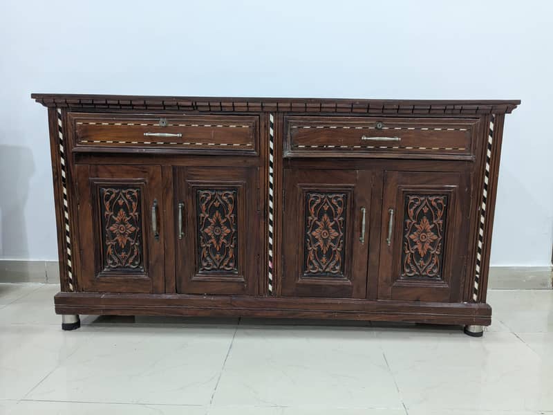 Chinioti Bed Set/2 Side tables/Dressing Table 7