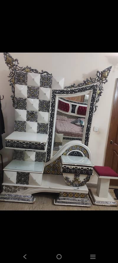 double bed with mattress  good condition