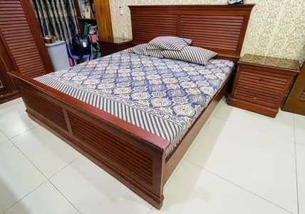 Wooden Bed set