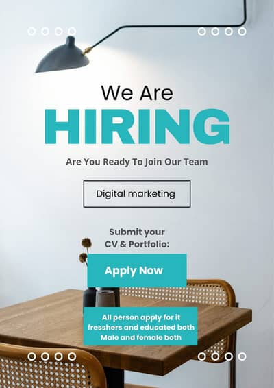 Part time work and online work
