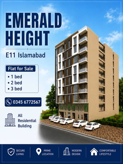 E11/4 Residential 3 Bed Room Open Facing