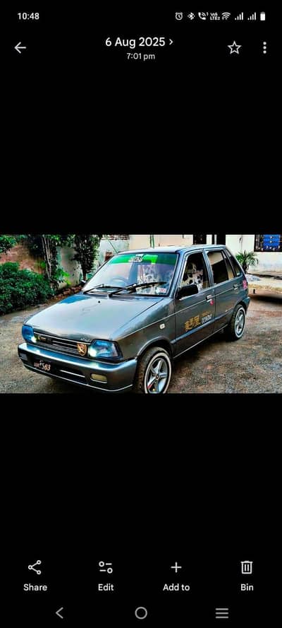 Suzuki Mehran VX 2012