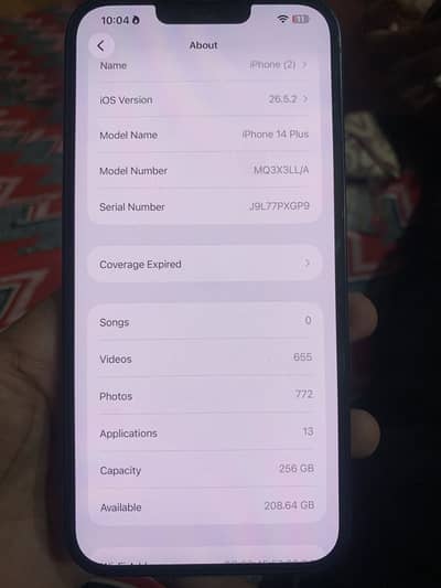 Apple iPhone 14 plus