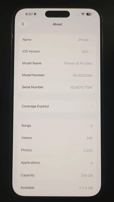 Apple iPhone 15 Pro Max