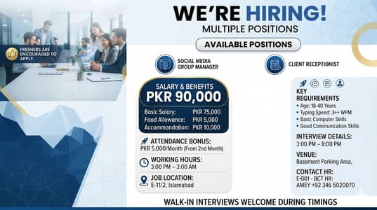 We're hiring – Roleplay & Receiptions In Brazil project