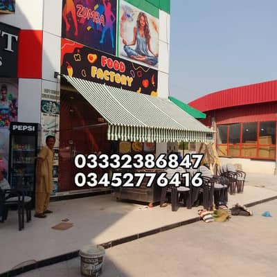 Car Parking Folding Shade for shop, terrace, balcony, gallery, ‎