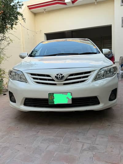 Toyota Corolla XLI 2012 Bumper To Bumper genuine….