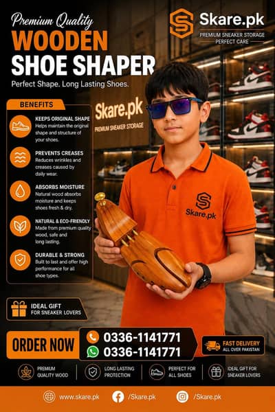 Wooden shoes shaper