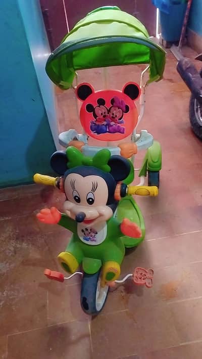 Tricycle baby world brand 6 month to 7years baby used kr Sakta hai BHT