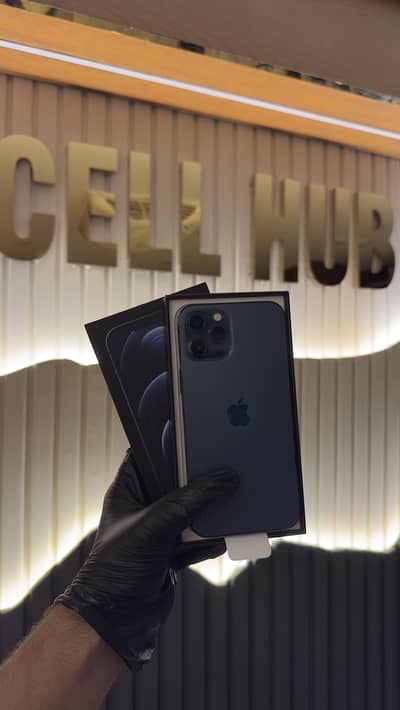 iPhone 12 Pro Max 256GB dual sim Official PTA with genuine box airtigt