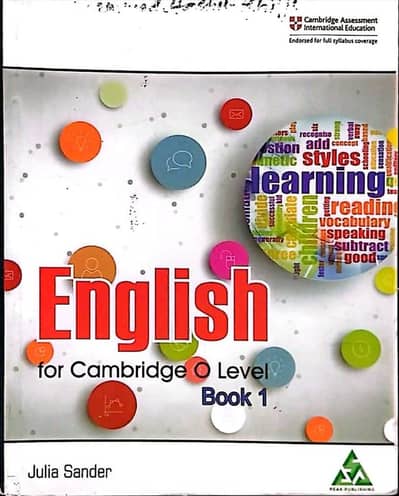 Cambridge O Level English Books by Julia Sander (Book 1 & Book 2)