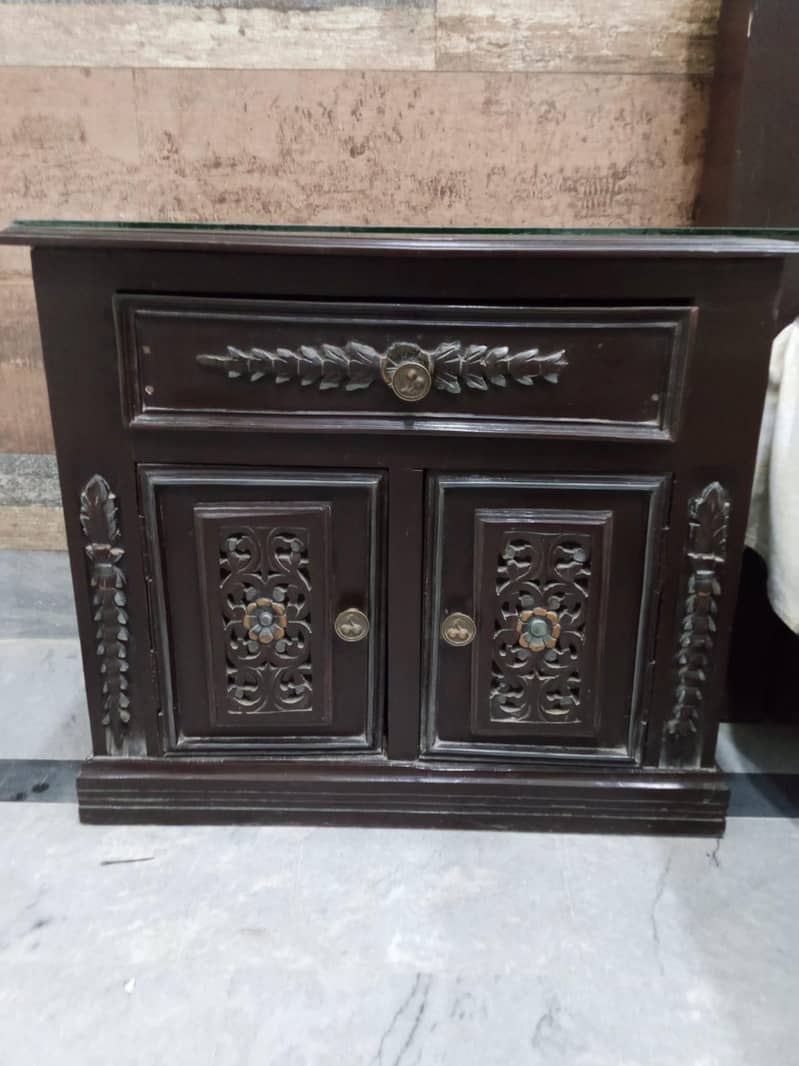 Bed, Side Table, Dressing, Show Case 2