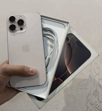 Iphone 16 Pro Max 256 GB Pta Approved Desert Titanium