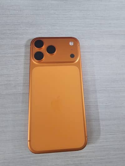 Factory unlock 17pro max cosmic  4 month sim time