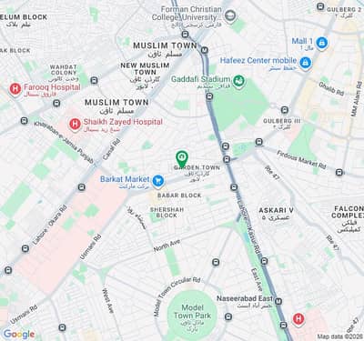 Garden Town - Ali Block 22 Marla Residential Plot Up For Sale