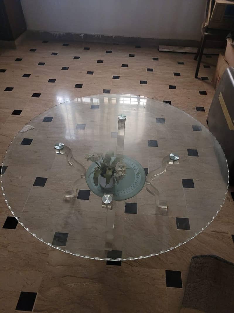 glass centre table 1