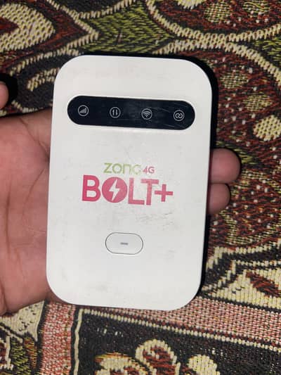 Zong 4G bolt + unlock