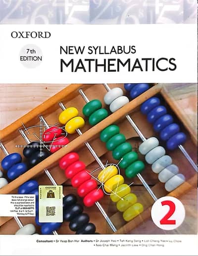 Oxford New Syllabus Mathematics D2 (7th Edition) + Workbook