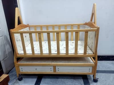 Baby cot and Swing