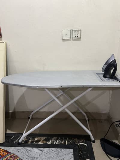Heavy frame iron stand, recently bought, as good as new