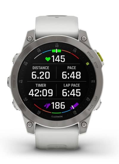 Garmin epix (Gen 2) Sapphire - White Titanium