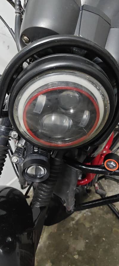 DRL HEADLIGHT ROUND 7 INCH