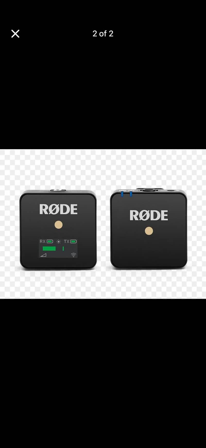 Rode wireless microphone 1