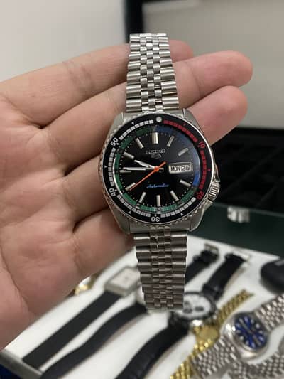 SEIKO 5 SPORTS ROTATION BEZEL MOD WITH 7s26