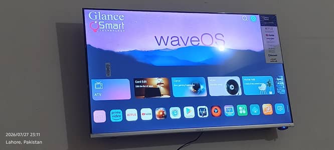 glance 4k LED 1 year warranty