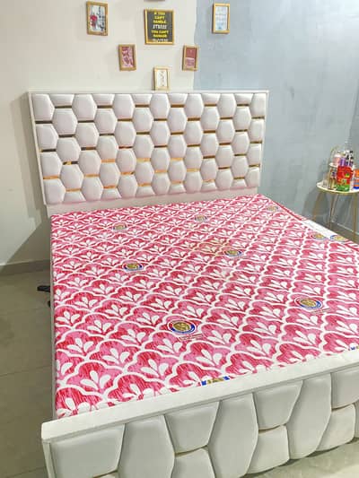 Wooden bed