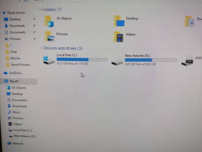 Gaming pc with monitor