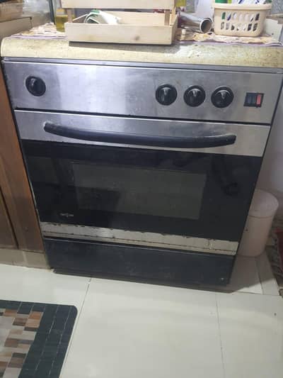 3 burner nasgas cooking range
