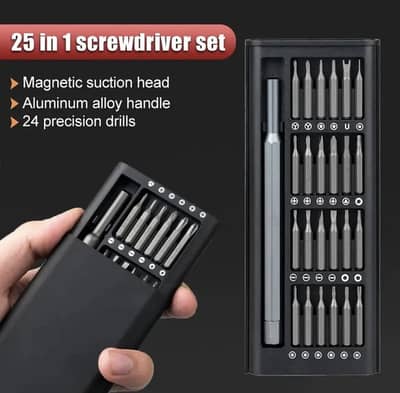 25 in 1 Precision Screwdriver Set & Multi-Purpose Tool Kit
