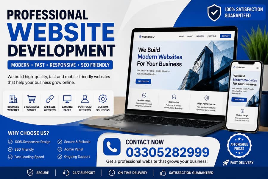 Professional Website Development 0