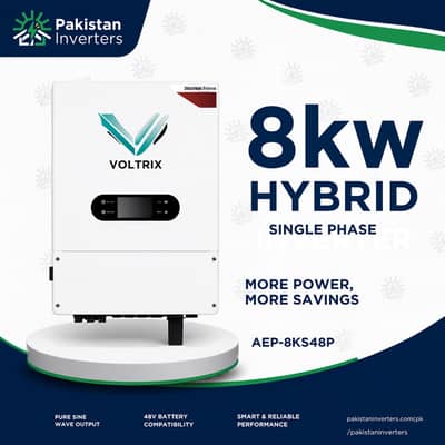 8kW Solar Inverter — Bara Ghar Ke Liye, Flexible Price Pe"