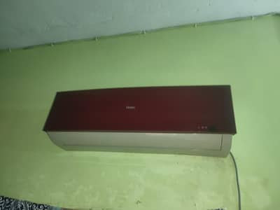 Haier ac 1.5 ton non inverter new candshion total orgnel all ok