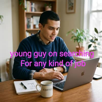 Young energetic guy looking for Job