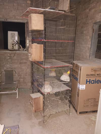 4 Cages of 3